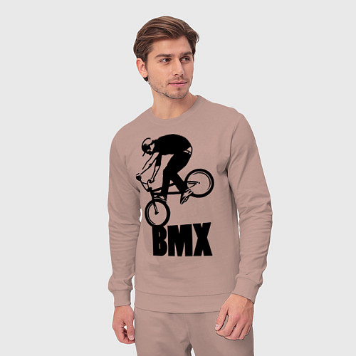 Мужской костюм BMX 3 / Пыльно-розовый – фото 3