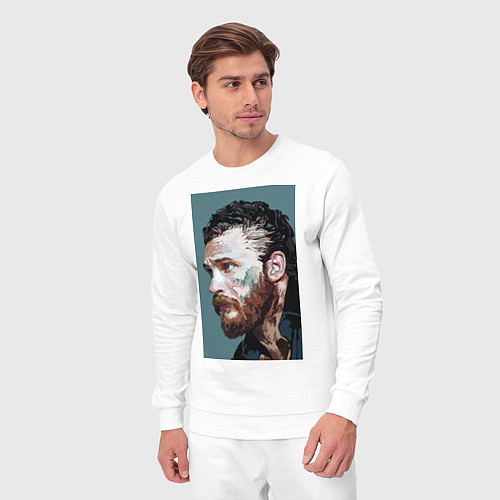 Мужской костюм Том Харди Ван Гога / Белый – фото 3