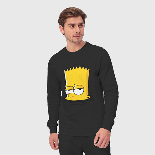 Мужской костюм Bart drowns / Черный – фото 3