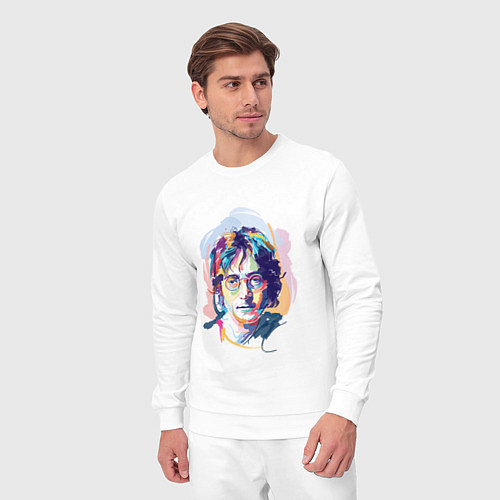 Мужской костюм John Lennon: Art / Белый – фото 3