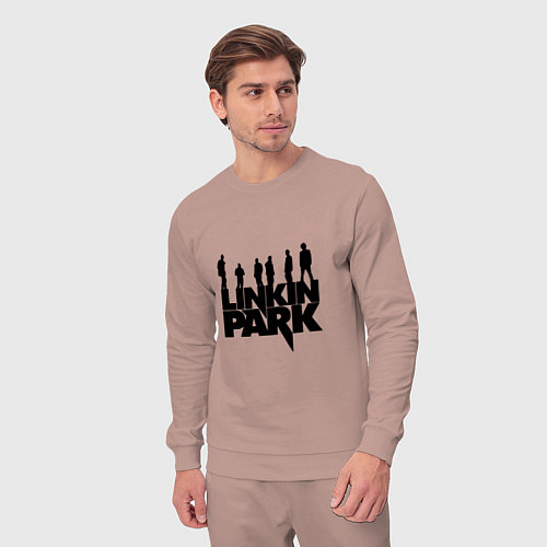 Мужской костюм Linkin Park / Пыльно-розовый – фото 3