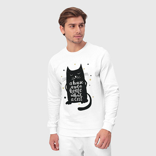 Мужской костюм Black Cat / Белый – фото 3