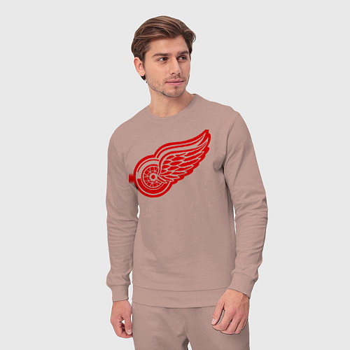 Мужской костюм Detroit Red Wings: Pavel Datsyuk / Пыльно-розовый – фото 3
