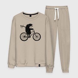 Мужской костюм Ежик на велосипеде