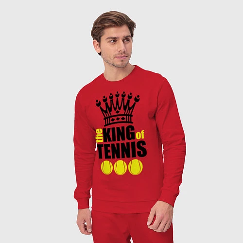 Мужской костюм King of tennis / Красный – фото 3