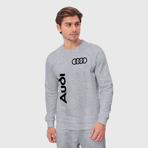 Мужской костюм Audi Style / Меланж – фото 3