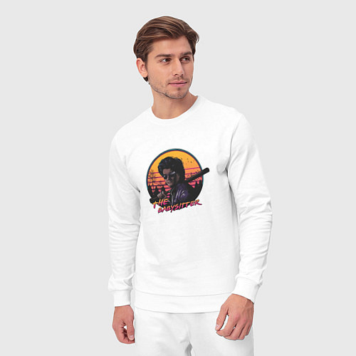 Мужской костюм The BabySitter / Белый – фото 3