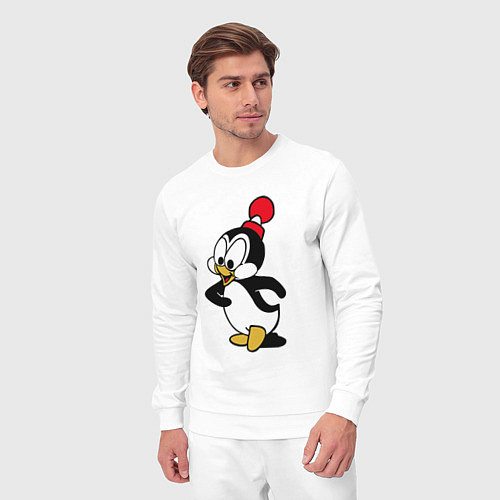 Мужской костюм Чилли Вилли / Белый – фото 3