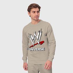 Костюм хлопковый мужской WWE universe, цвет: миндальный — фото 2