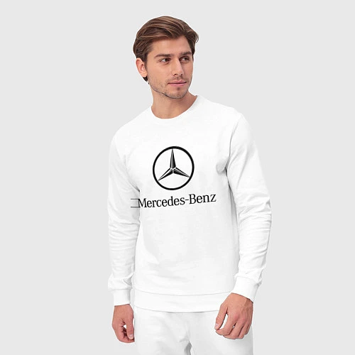 Мужской костюм Logo Mercedes-Benz / Белый – фото 3