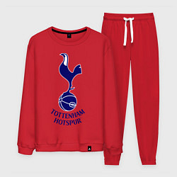 Костюм хлопковый мужской Tottenham FC, цвет: красный