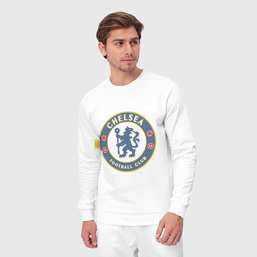 Мужской костюм Chelsea FC / Белый – фото 3