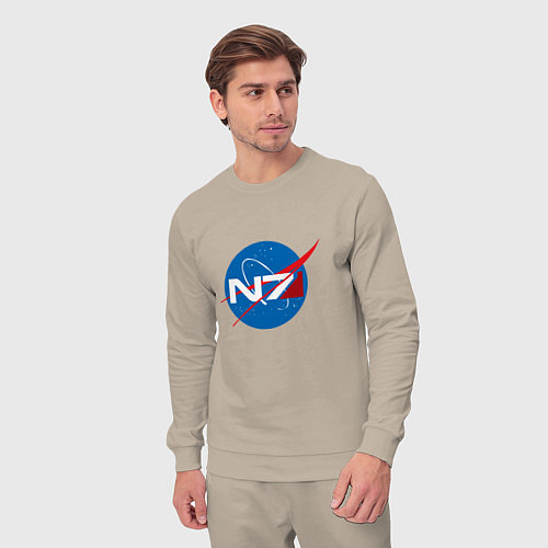 Мужской костюм NASA N7 / Миндальный – фото 3
