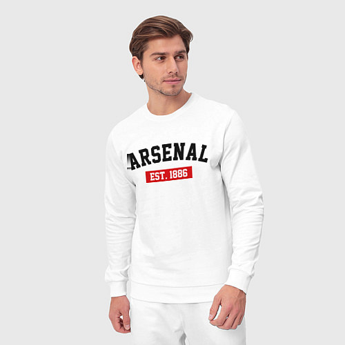 Мужской костюм FC Arsenal Est. 1886 / Белый – фото 3