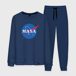 Костюм хлопковый мужской NASA: Masa, цвет: тёмно-синий
