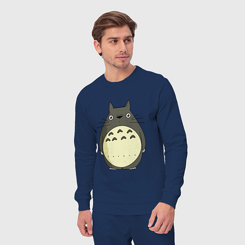 Мужской костюм Милый Тоторо / Тёмно-синий – фото 3