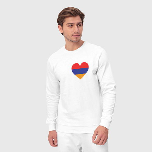 Мужской костюм Love Armenia / Белый – фото 3