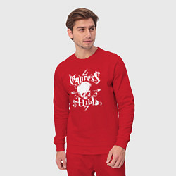 Костюм хлопковый мужской Cypress Hill, цвет: красный — фото 2