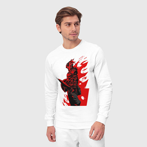 Мужской костюм Убийца гоблинов / Белый – фото 3