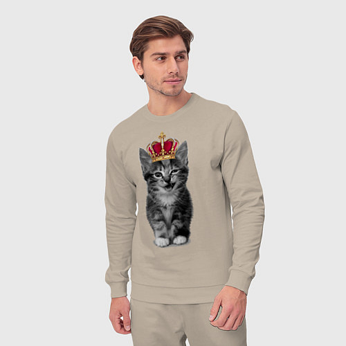 Мужской костюм Meow kitten / Миндальный – фото 3
