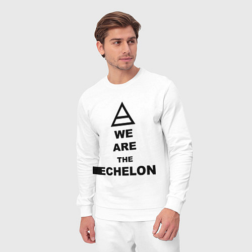 Мужской костюм We are the echelon / Белый – фото 3