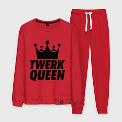 Костюм хлопковый мужской Twerk Queen, цвет: красный