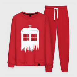 Мужской костюм Тардис white - Доктор Кто