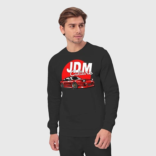 Мужской костюм JDM Culture / Черный – фото 3