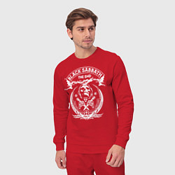 Костюм хлопковый мужской Black Sabbath: The End, цвет: красный — фото 2