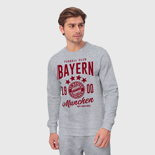 Мужской костюм Bayern Munchen 1900 / Меланж – фото 3