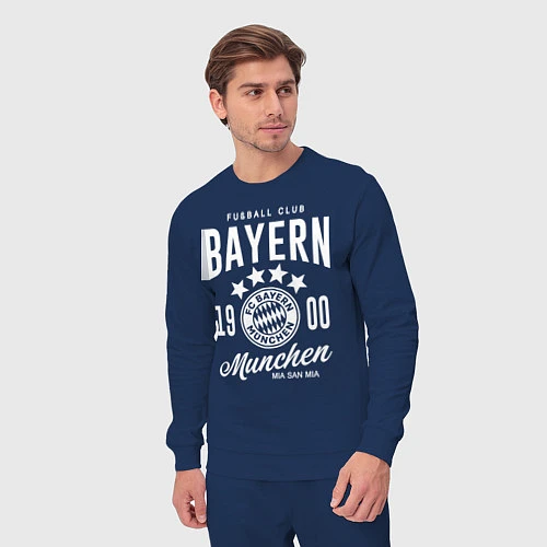 Мужской костюм Bayern Munchen 1900 / Тёмно-синий – фото 3