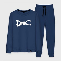 Костюм хлопковый мужской DMC, цвет: тёмно-синий