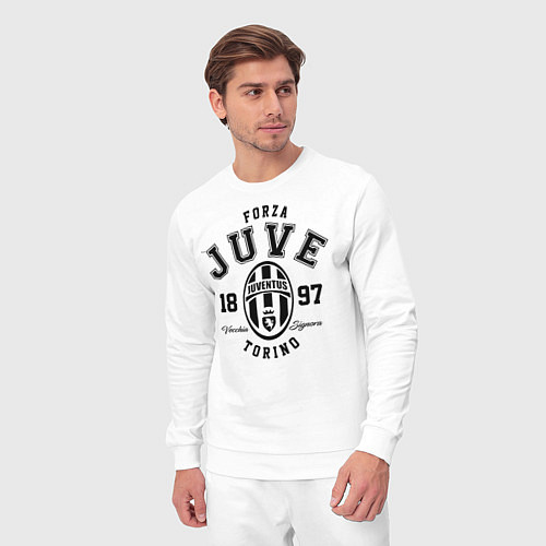 Мужской костюм Forza Juve 1897: Torino / Белый – фото 3
