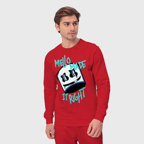 Мужской костюм Mello Made it Right / Красный – фото 3