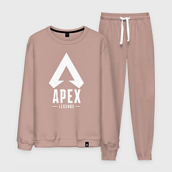 Костюм хлопковый мужской Apex Legends, цвет: пыльно-розовый