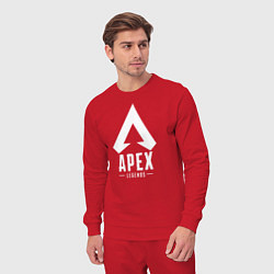 Костюм хлопковый мужской Apex Legends, цвет: красный — фото 2