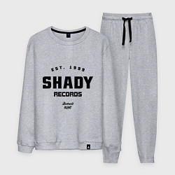 Костюм хлопковый мужской Shady records, цвет: меланж