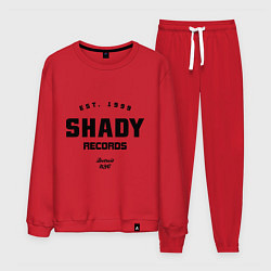 Костюм хлопковый мужской Shady records, цвет: красный