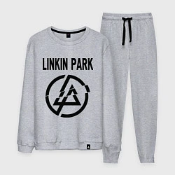 Костюм хлопковый мужской Linkin Park, цвет: меланж