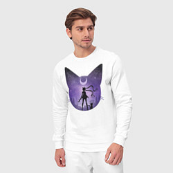 Костюм хлопковый мужской Pretty Soldier Sailor Moon, цвет: белый — фото 2