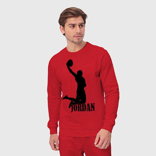 Мужской костюм Jordan Basketball / Красный – фото 3