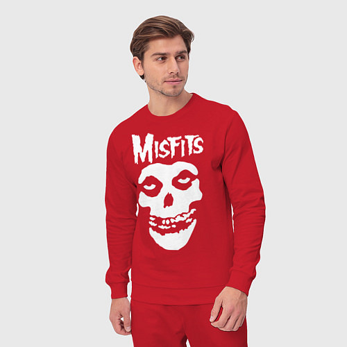 Мужской костюм Misfits / Красный – фото 3