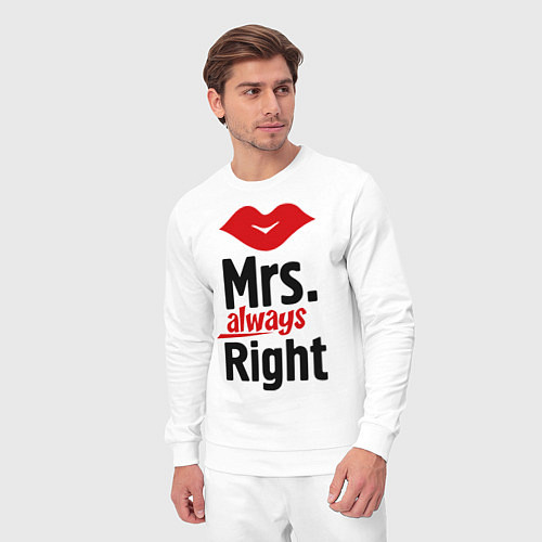 Мужской костюм Mrs. always right / Белый – фото 3