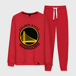 Костюм хлопковый мужской GOLDEN STATE WARRIORS, цвет: красный