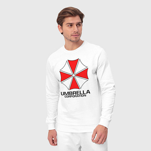 Мужской костюм UMBRELLA CORP / Белый – фото 3