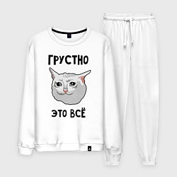 Мужской костюм Грустный котик