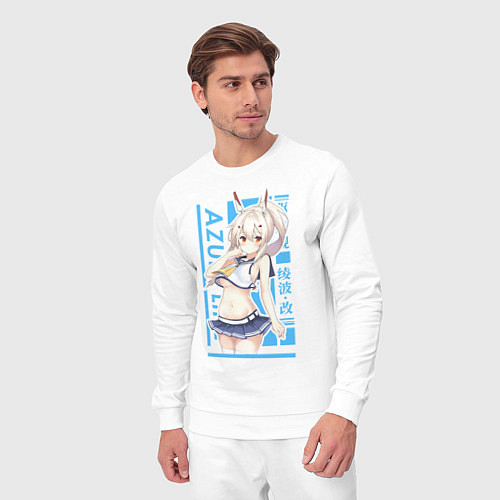 Мужской костюм Аянами / Белый – фото 3