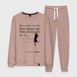 Мужской костюм Music cat