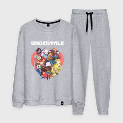 Костюм хлопковый мужской UNDERTALE, цвет: меланж