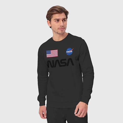 Мужской костюм NASA НАСА / Черный – фото 3